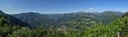 89 Dalla cima del Monte Molinasco (Ronco) vista panoramica sulla conca di S. Giovanni Bianco
